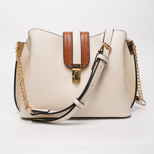 City Faux Leather Crossbody Bag