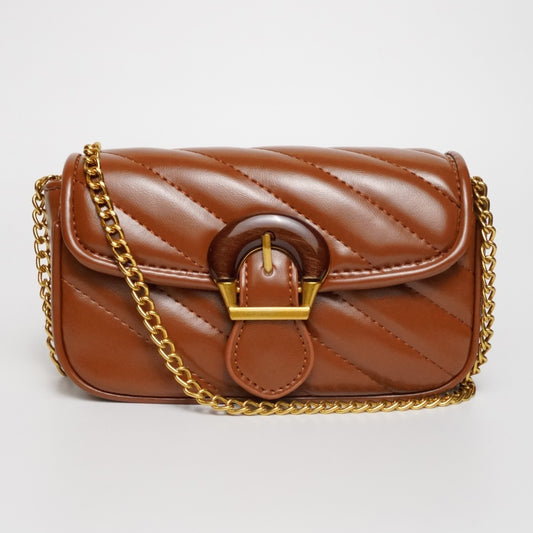 Choco Woodie Crossbody Bag