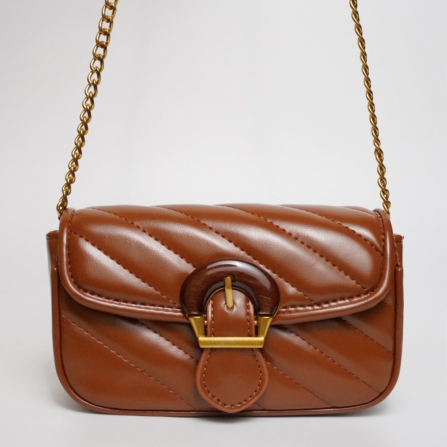 Choco Woodie Crossbody Bag