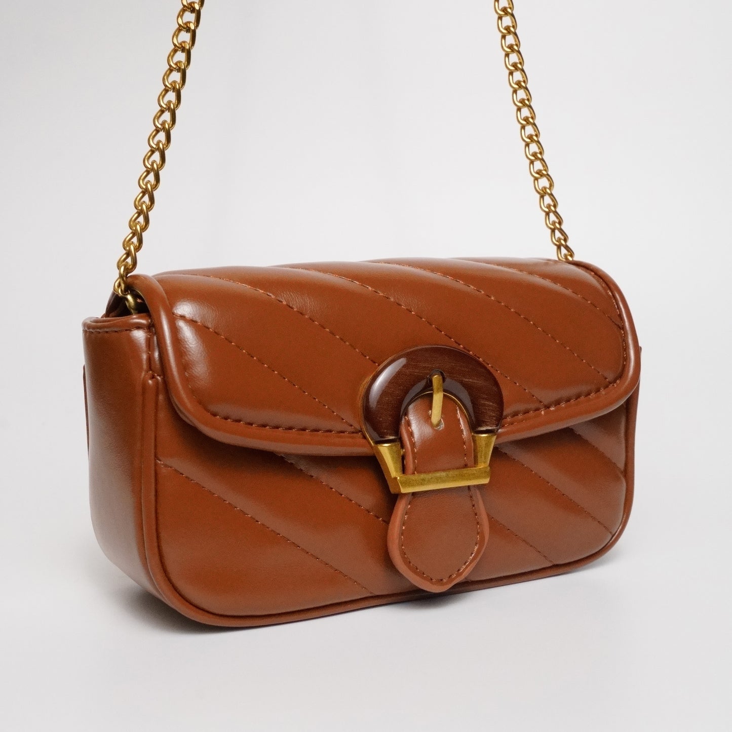 Choco Woodie Crossbody Bag