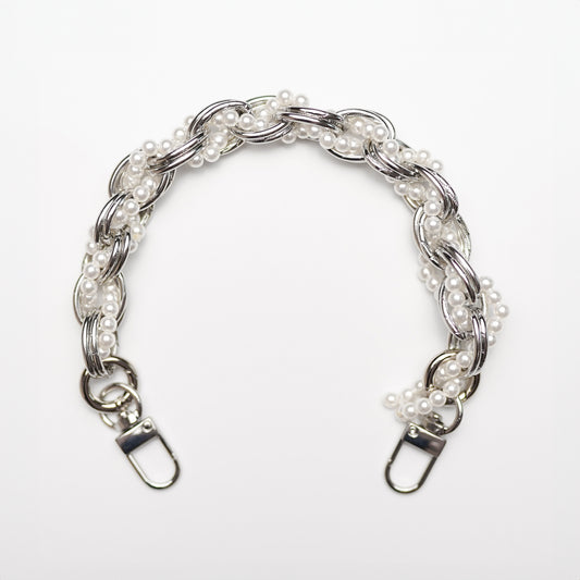 Silver Moon Top Handle Bag Chain