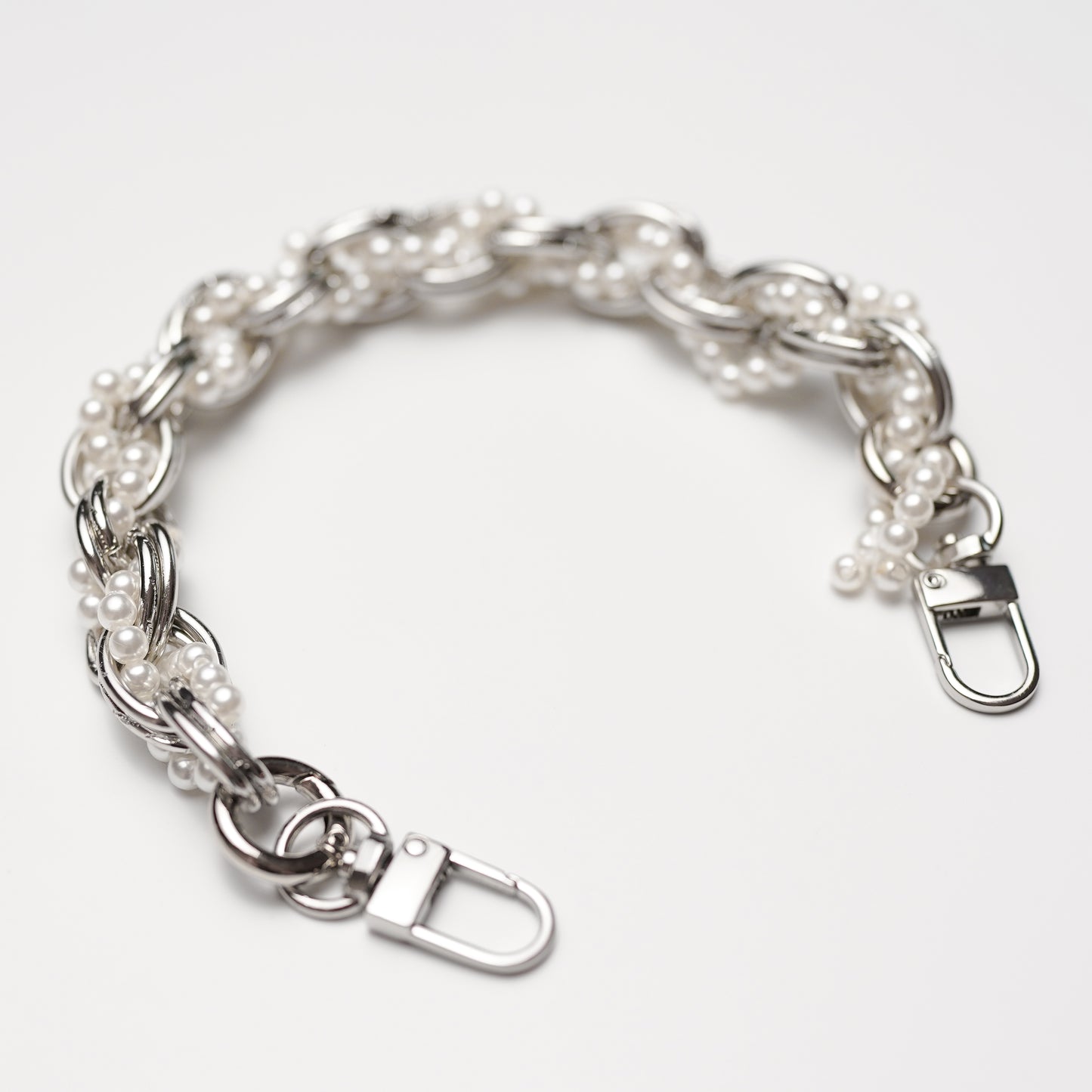 Silver Moon Top Handle Bag Chain