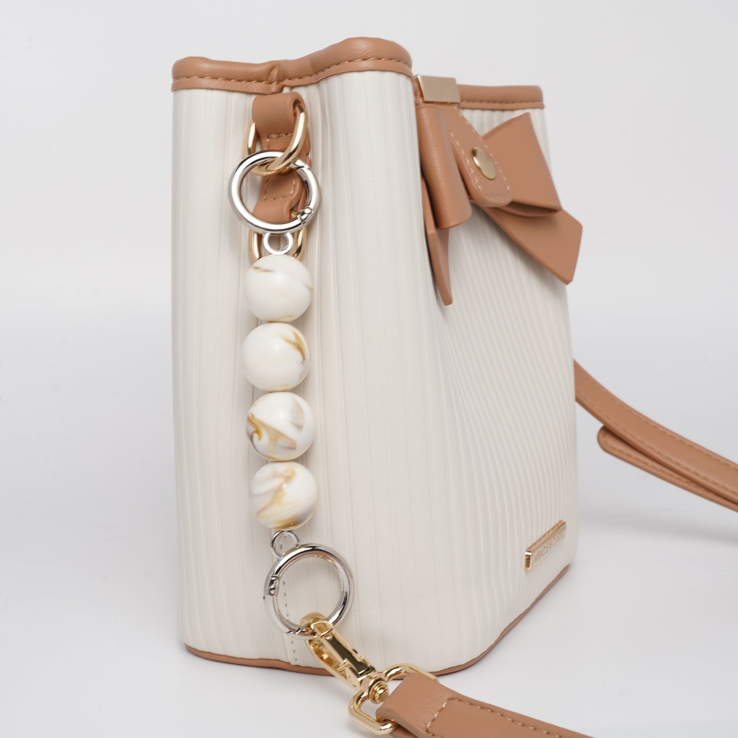 White Maru Bag Chain Extender